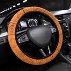 Greater Western Sydney Giants Steering Wheel Cover Aboriginal Snake Dot Art