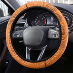 Greater Western Sydney Giants Steering Wheel Cover Aboriginal Snake Dot Art