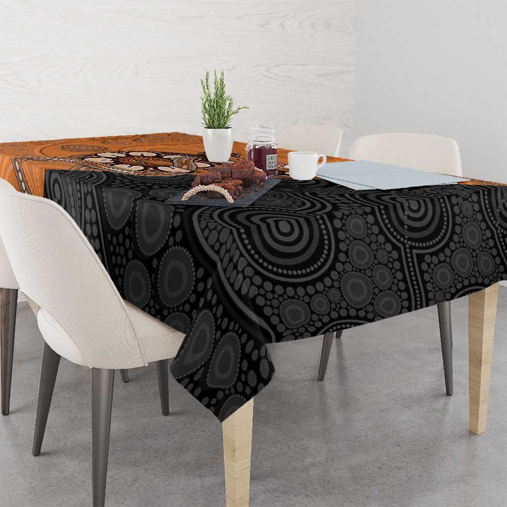 Greater Western Sydney Giants Tablecloth Aboriginal Snake Dot Art