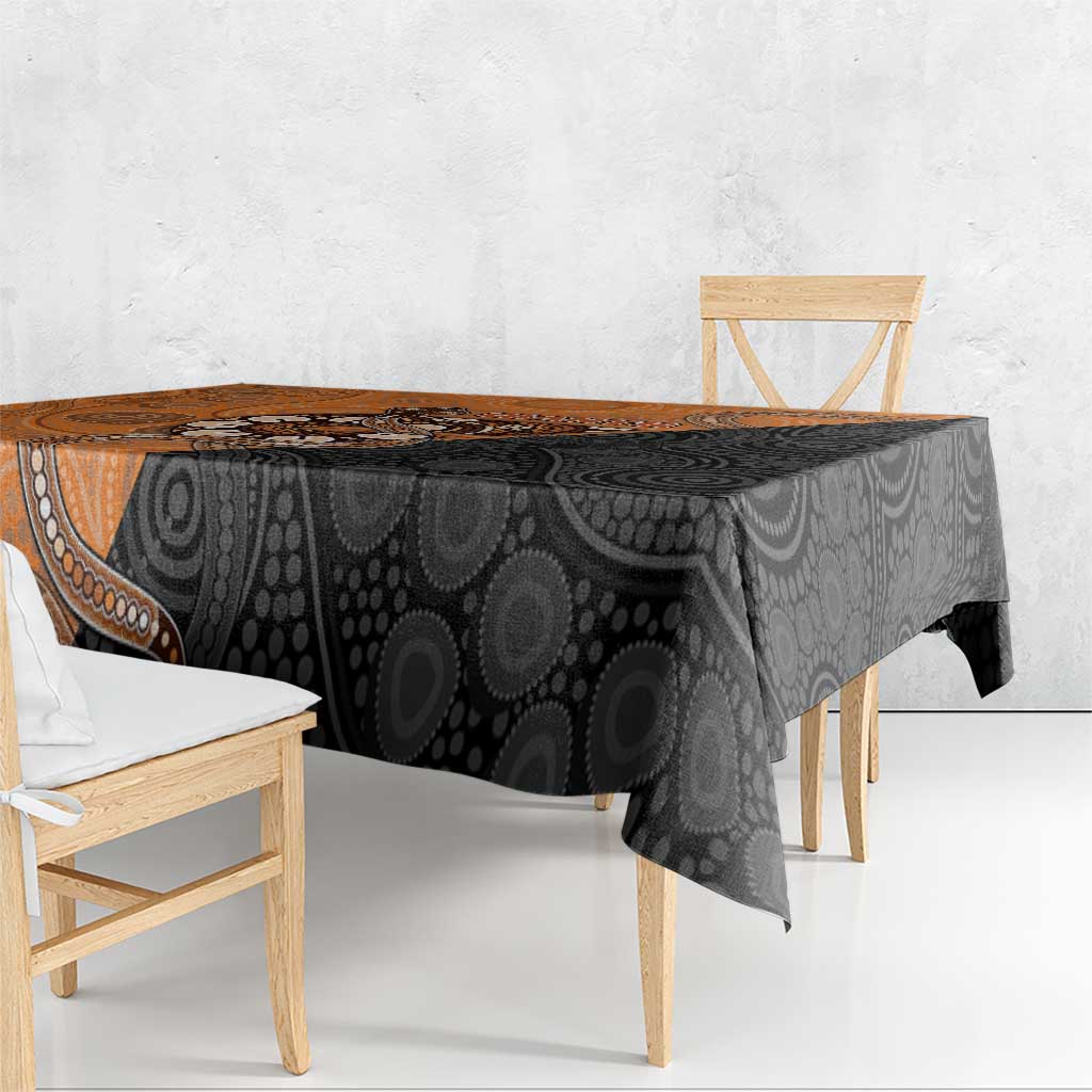 Greater Western Sydney Giants Tablecloth Aboriginal Snake Dot Art
