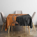 Greater Western Sydney Giants Tablecloth Aboriginal Snake Dot Art
