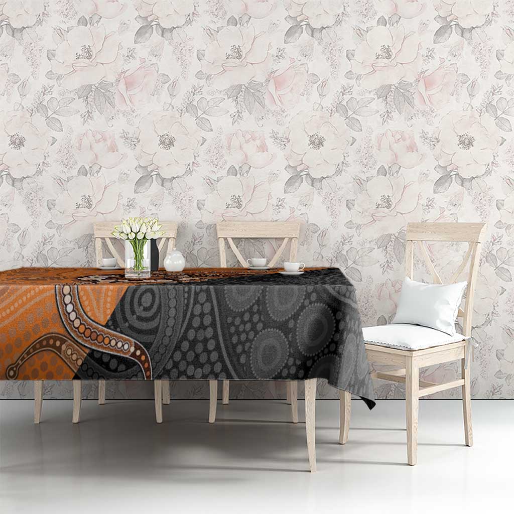 Greater Western Sydney Giants Tablecloth Aboriginal Snake Dot Art
