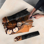 Greater Western Sydney Giants Umbrella Aboriginal Snake Dot Art