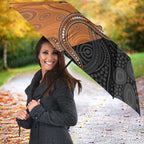 Greater Western Sydney Giants Umbrella Aboriginal Snake Dot Art