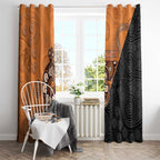 Greater Western Sydney Giants Window Curtain Aboriginal Snake Dot Art