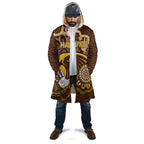 Custom Hawks Football Cloak Aboriginal Dot Art Pattern