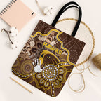 Hawks Football Tote Bag Aboriginal Dot Art Pattern