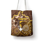Hawks Football Tote Bag Aboriginal Dot Art Pattern