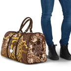 Hawks Football Travel Bag Aboriginal Dot Art Pattern