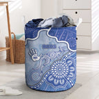 Roos Football Laundry Basket Aboriginal Dot Art Pattern