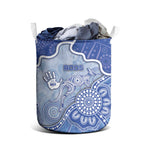 Roos Football Laundry Basket Aboriginal Dot Art Pattern