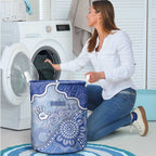 Roos Football Laundry Basket Aboriginal Dot Art Pattern