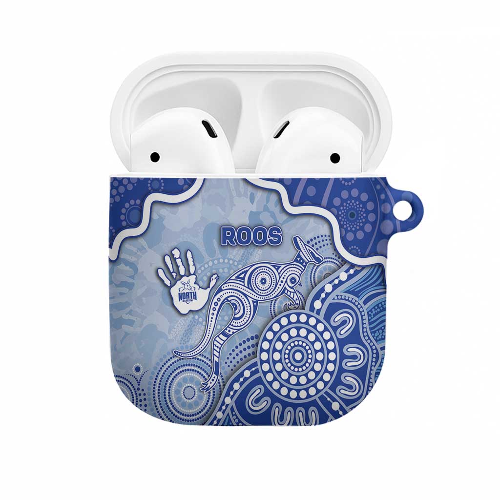 Roos Football AirPods Case Aboriginal Dot Art Pattern