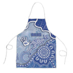 Roos Football Apron Aboriginal Dot Art Pattern