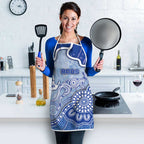 Roos Football Apron Aboriginal Dot Art Pattern