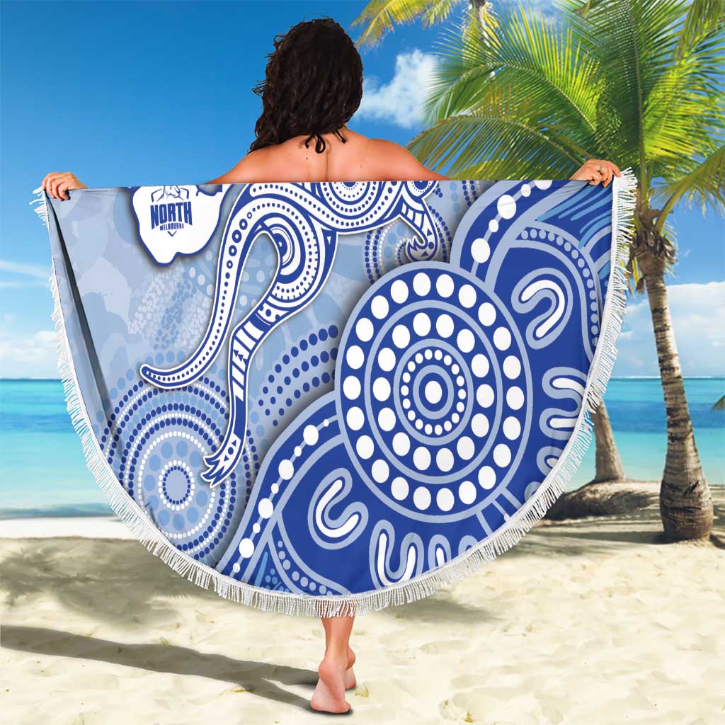 Roos Football Beach Blanket Aboriginal Dot Art Pattern