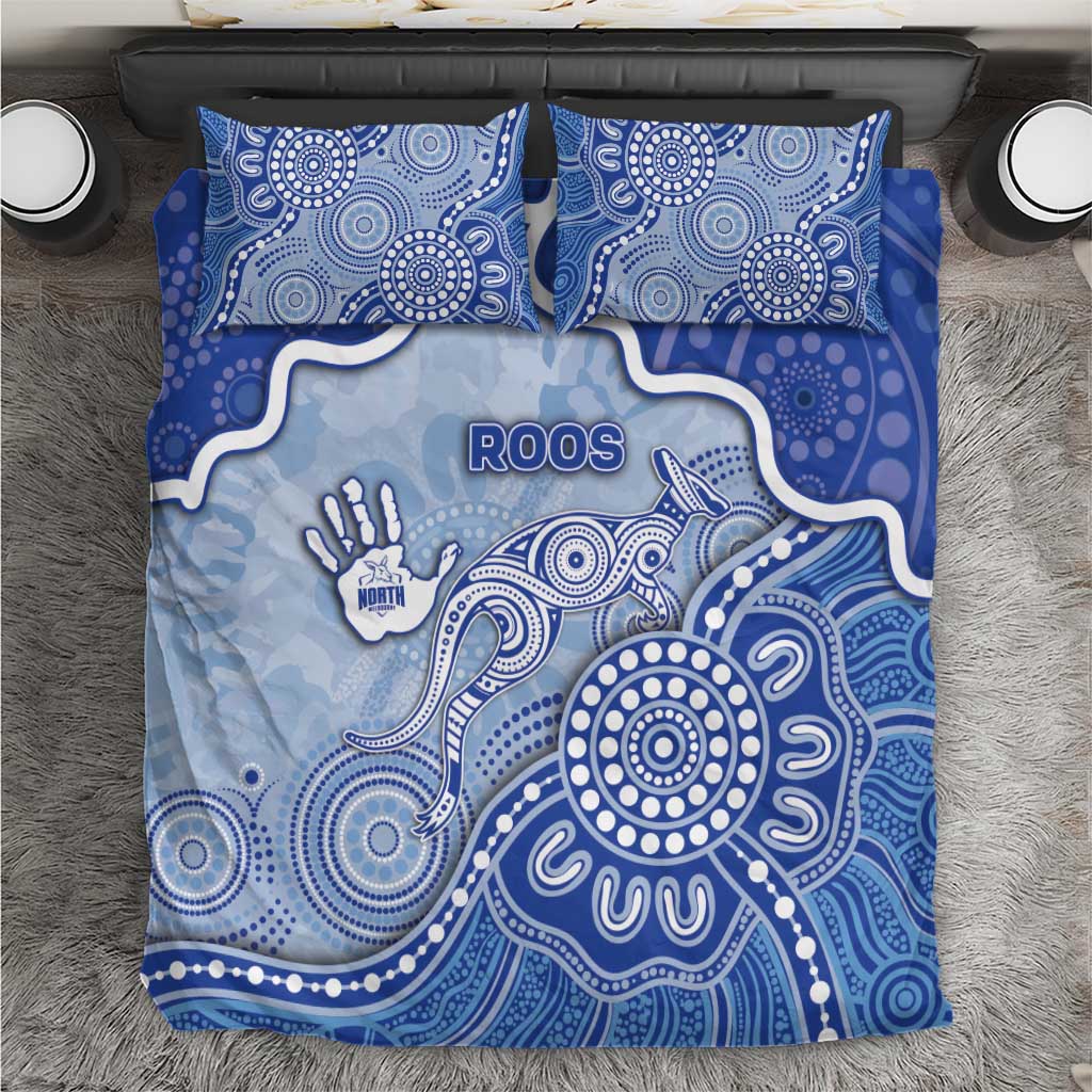 Roos Football Bedding Set Aboriginal Dot Art Pattern