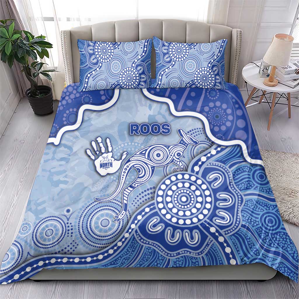 Roos Football Bedding Set Aboriginal Dot Art Pattern