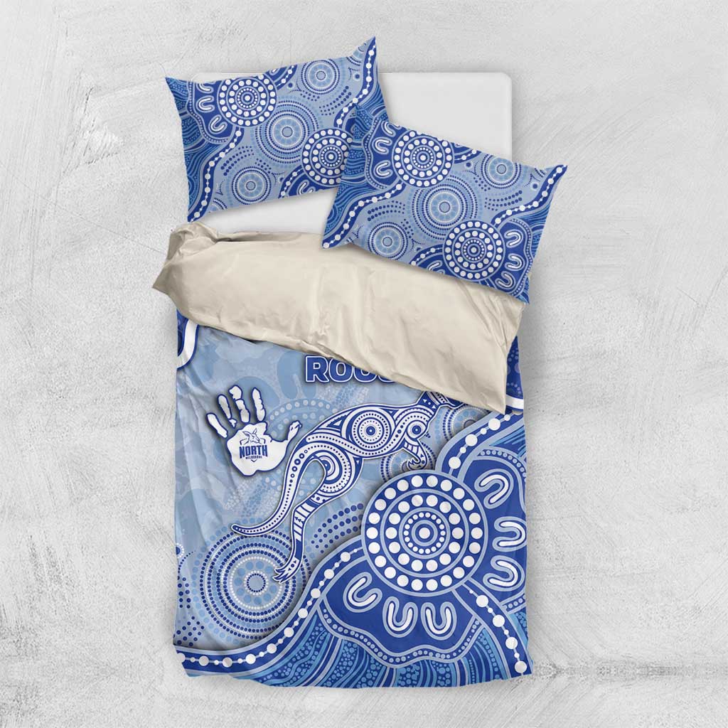 Roos Football Bedding Set Aboriginal Dot Art Pattern
