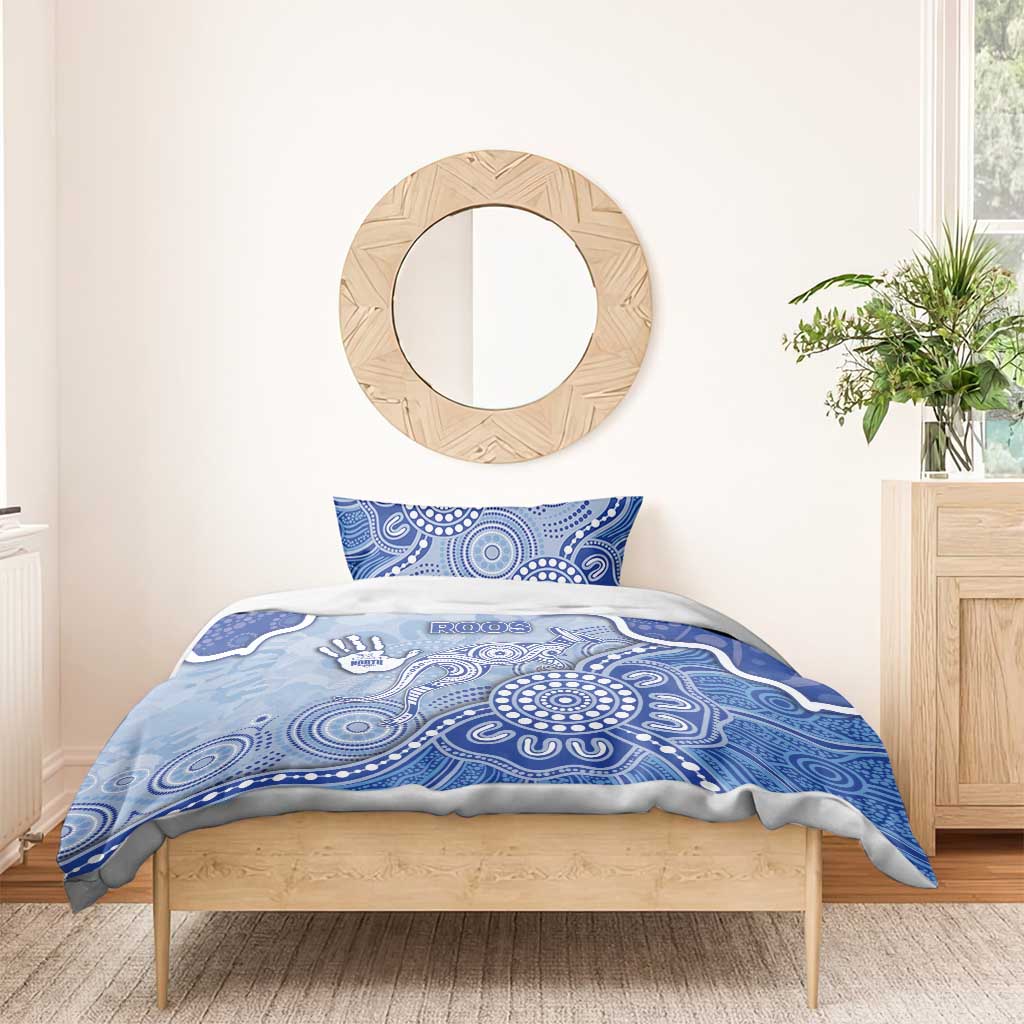 Roos Football Bedding Set Aboriginal Dot Art Pattern