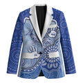 Custom Roos Football Blazer Aboriginal Dot Art Pattern