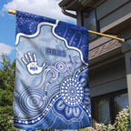 Roos Football Garden Flag Aboriginal Dot Art Pattern