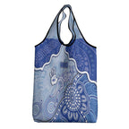 Roos Football Grocery Bag Aboriginal Dot Art Pattern