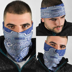 Roos Football Neck Gaiter Aboriginal Dot Art Pattern