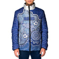 Custom Roos Football Padded Jacket Aboriginal Dot Art Pattern