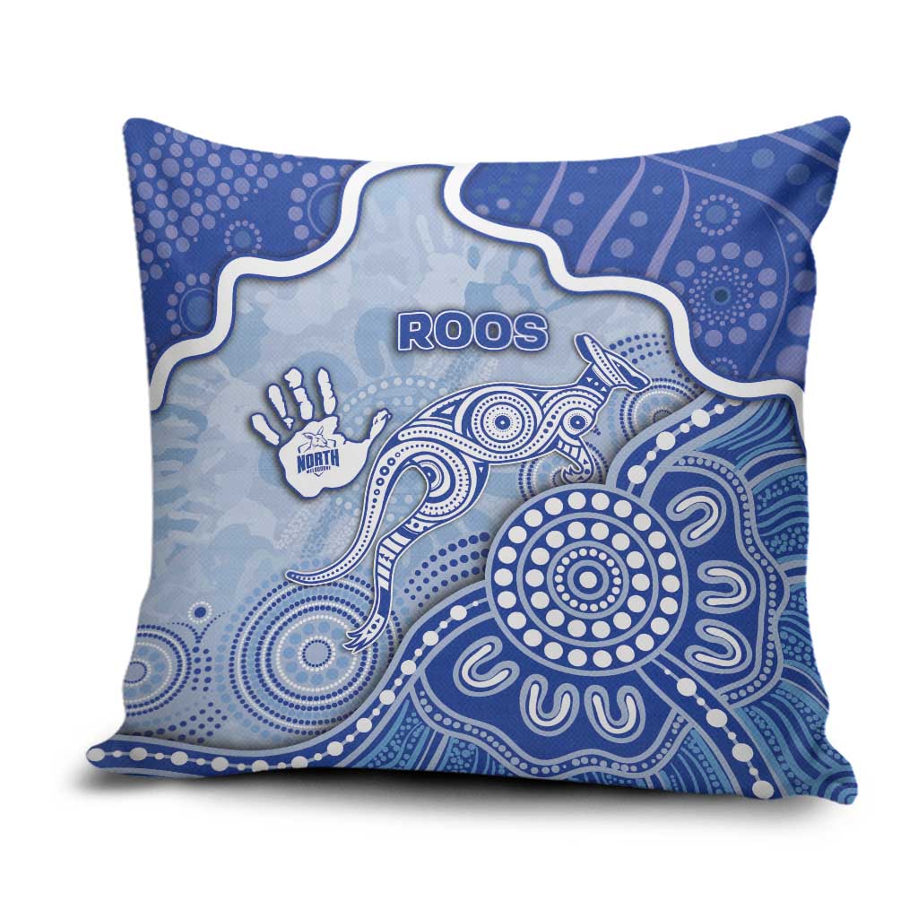Roos Football Pillow Cover Aboriginal Dot Art Pattern