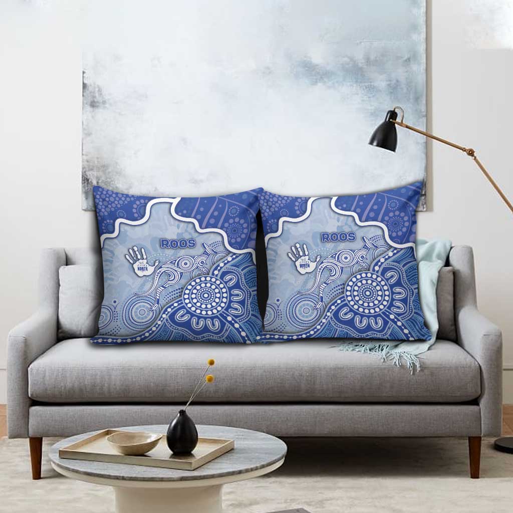 Roos Football Pillow Cover Aboriginal Dot Art Pattern