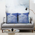 Roos Football Pillow Cover Aboriginal Dot Art Pattern