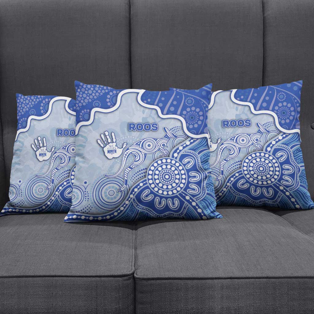 Roos Football Pillow Cover Aboriginal Dot Art Pattern