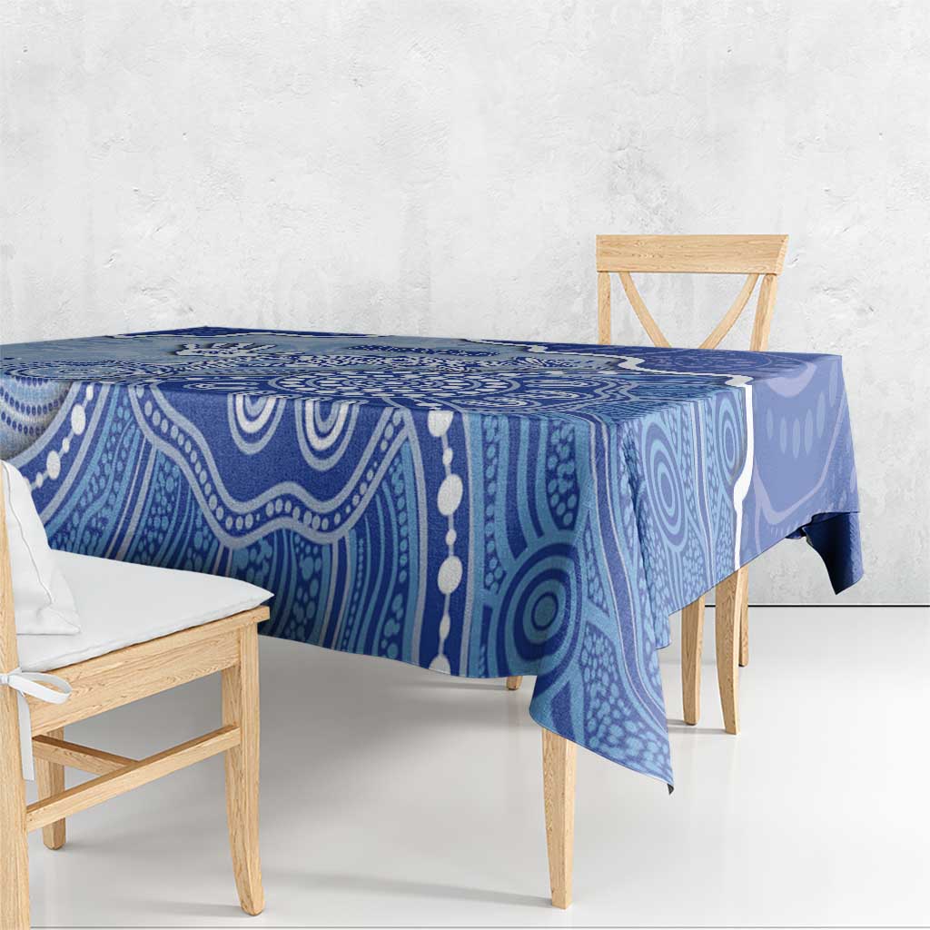 Roos Football Tablecloth Aboriginal Dot Art Pattern