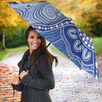 Roos Football Umbrella Aboriginal Dot Art Pattern