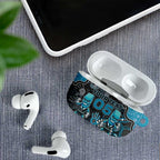 Custom Power Football AirPods Case Aboriginal Dot Art Pattern