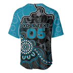 Custom Power Football Baseball Jersey Aboriginal Dot Art Pattern