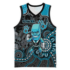 Custom Power Football Basketball Jersey Aboriginal Dot Art Pattern