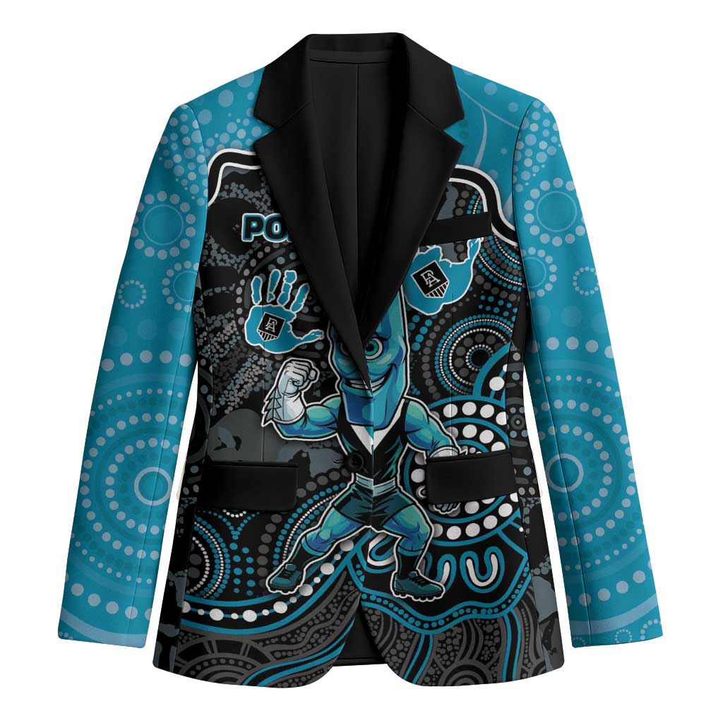 Custom Power Football Blazer Aboriginal Dot Art Pattern