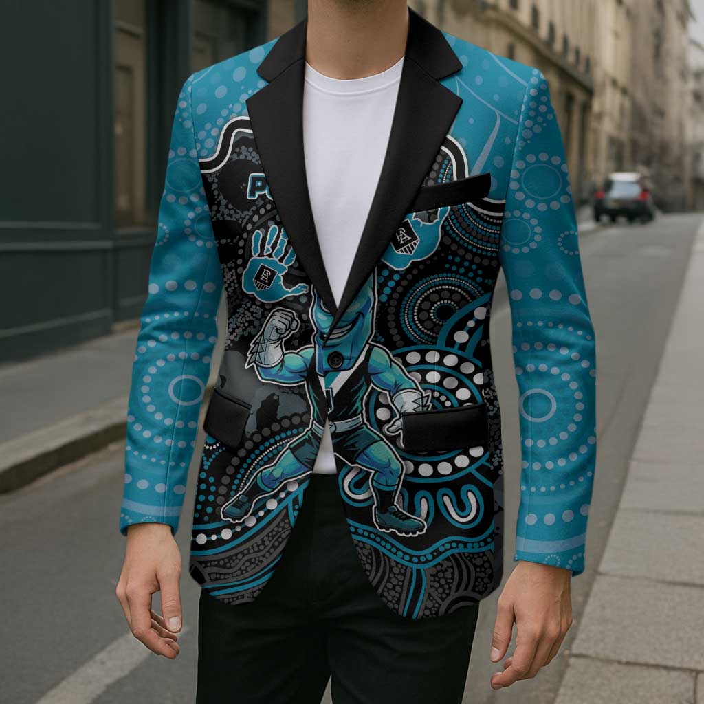 Custom Power Football Blazer Aboriginal Dot Art Pattern
