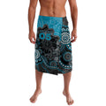 Custom Power Football Lavalava Aboriginal Dot Art Pattern
