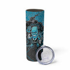 Custom Power Football Skinny Tumbler Aboriginal Dot Art Pattern