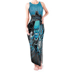Custom Power Football Tank Maxi Dress Aboriginal Dot Art Pattern