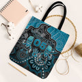 Custom Power Football Tote Bag Aboriginal Dot Art Pattern