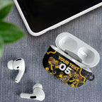 Custom Richmond Football AirPods Case Aboriginal Dot Art Pattern