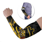 Custom Richmond Football Arm Sleeves Aboriginal Dot Art Pattern