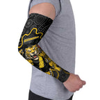 Custom Richmond Football Arm Sleeves Aboriginal Dot Art Pattern