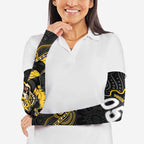 Custom Richmond Football Arm Sleeves Aboriginal Dot Art Pattern