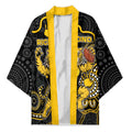 Custom Richmond Football Kimono Aboriginal Dot Art Pattern