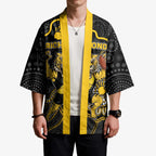 Custom Richmond Football Kimono Aboriginal Dot Art Pattern